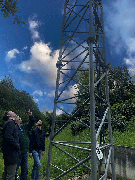 Antenne de diffusion e*Message