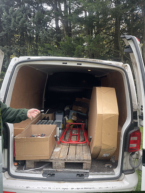 Camion d'intervention e*Message